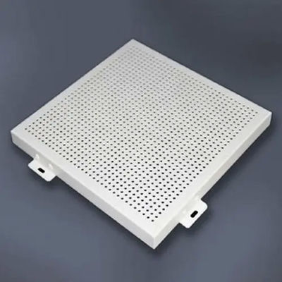 購入 装飾用アルミ外装パネル 穴付き金属ファサードパネル online manufacture