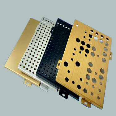 購入 穿孔型アルミ製 壁カバーパネル 耐久性 建物装飾用 online manufacture