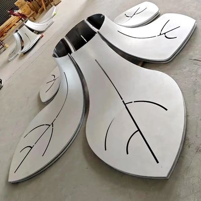 エステティックハイパーボリックデザイン カーテン壁の装飾のためのアルミ合金金属パネル